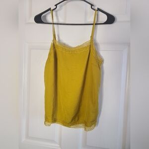 Abercrombie Cami Mustard color size M